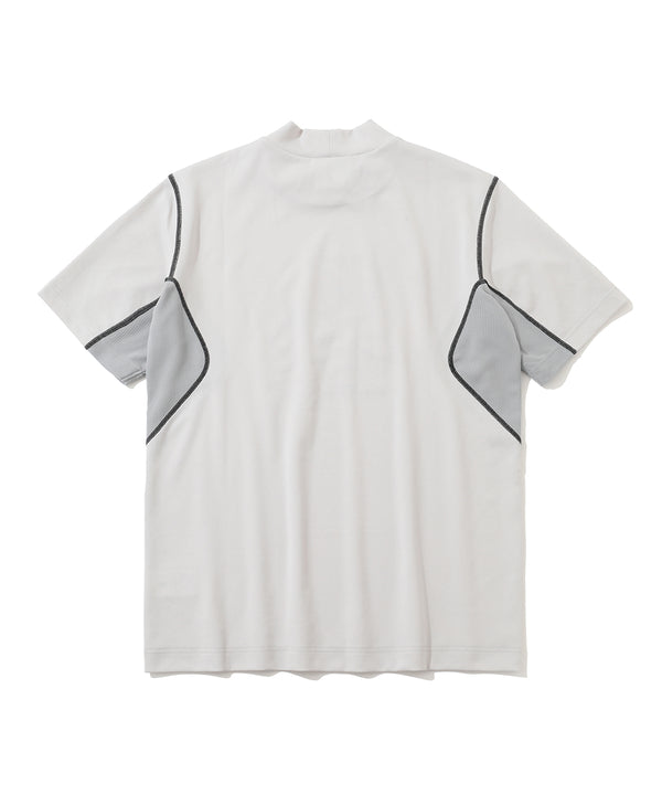 D.D Contrast Poly Blended Mock | MEN