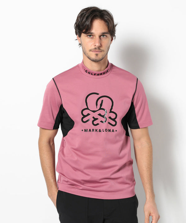 D.D Contrast Poly Blended Mock | MEN