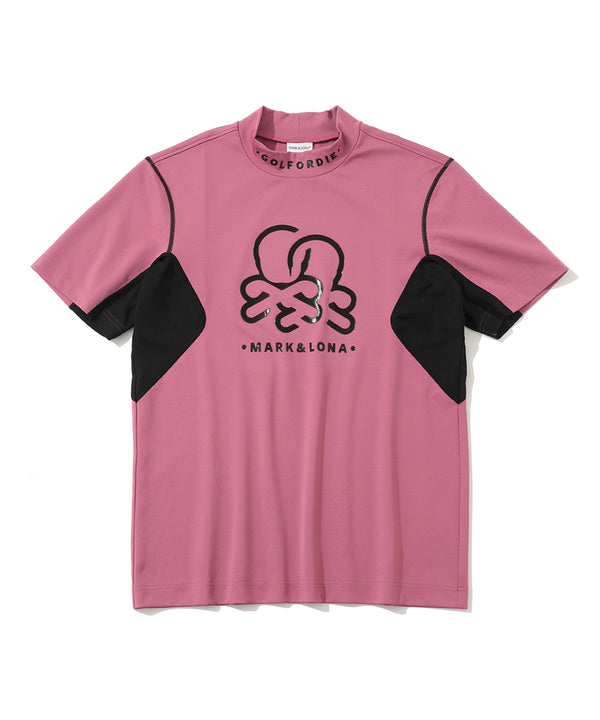 D.D Contrast Poly Blended Mock | MEN