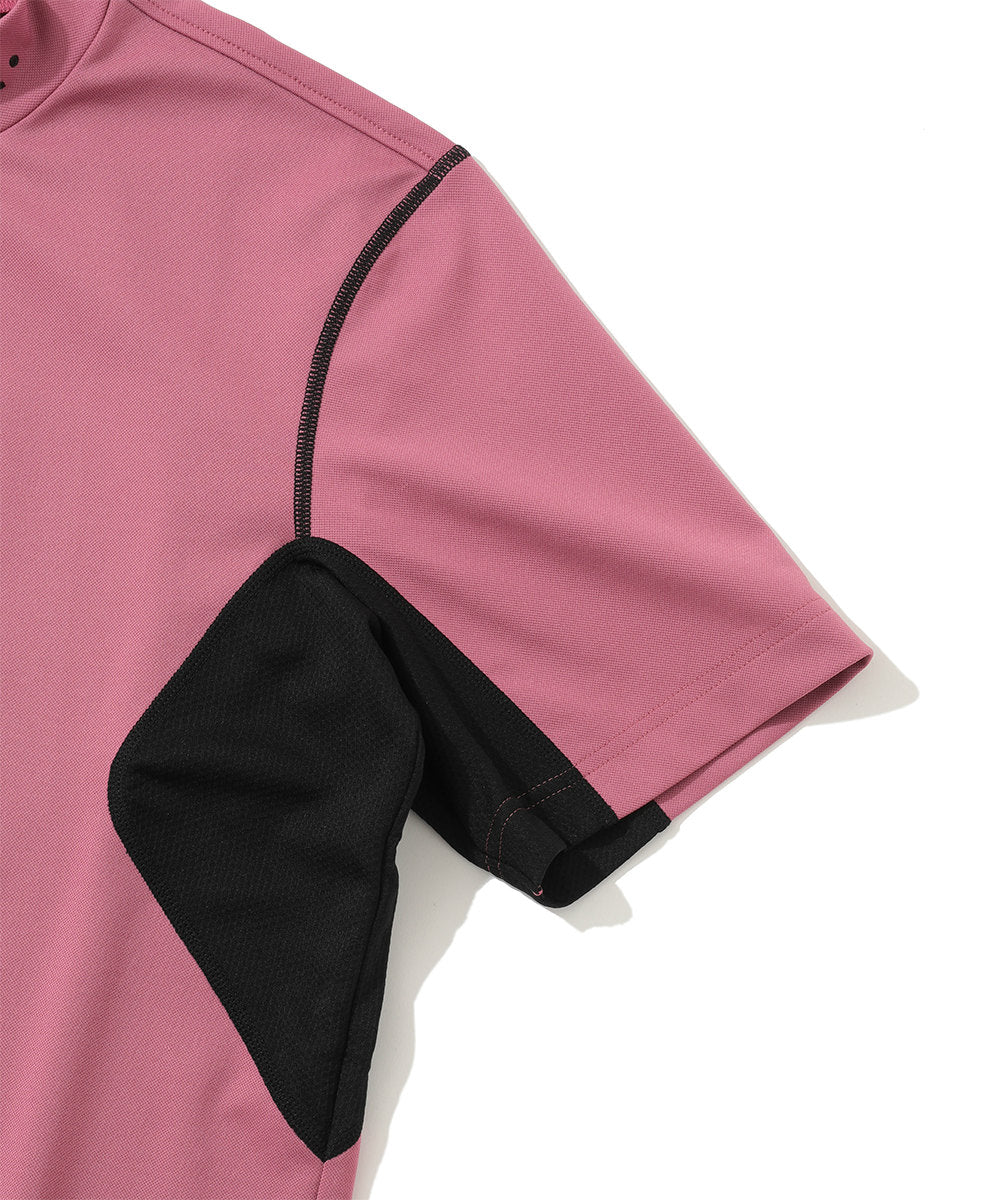 D.D Contrast Poly Blended Mock | MEN