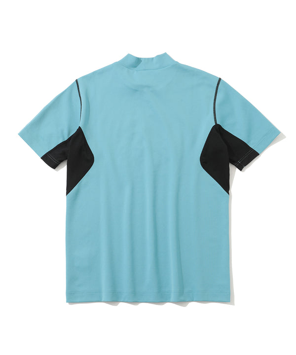 D.D Contrast Poly Blended Mock | MEN