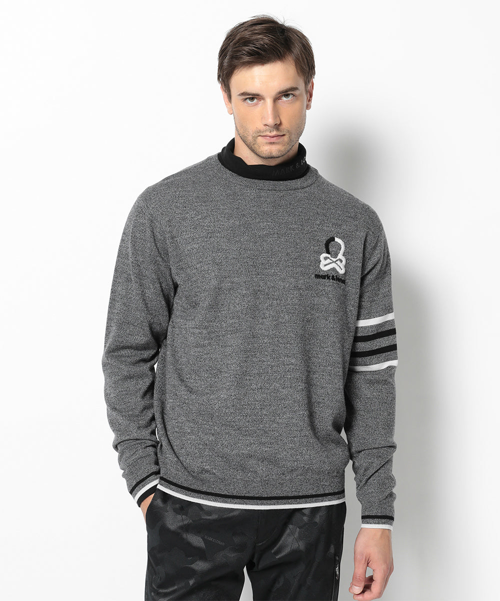 Quadro Silky Wool Sweater | MEN