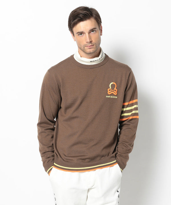Quadro Silky Wool Sweater | MEN