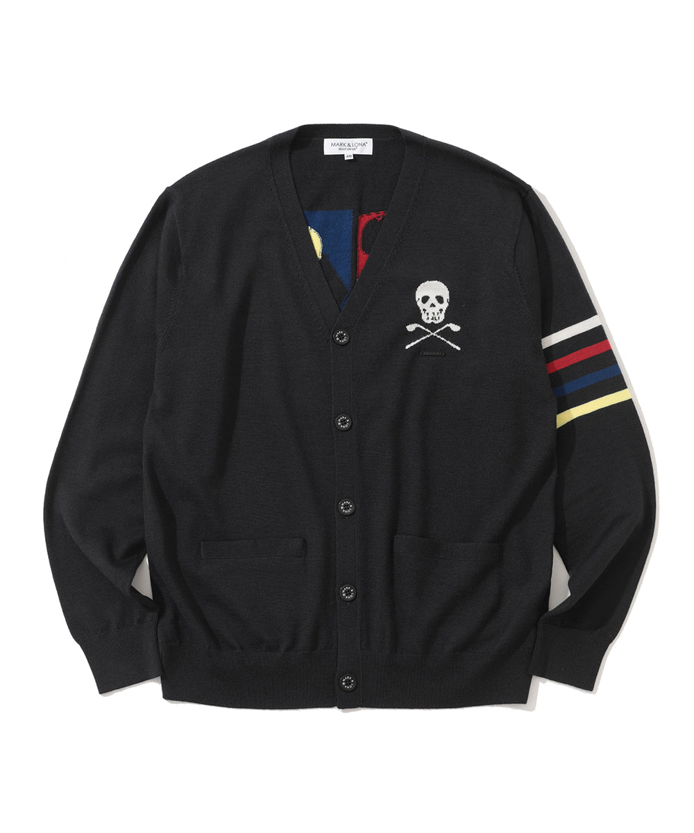 Quadro Silky Wool Cardigan | MEN