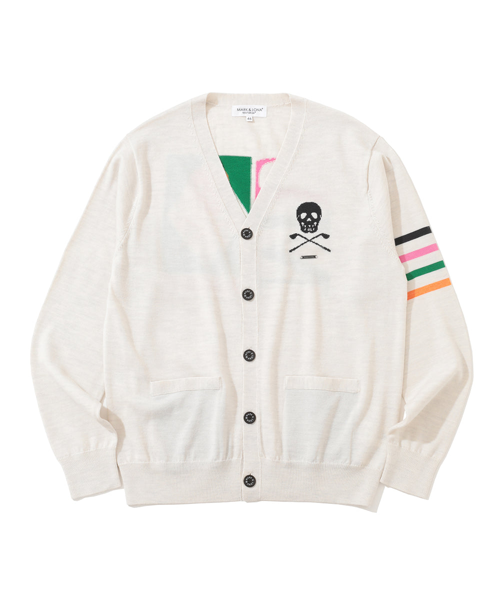 Quadro Silky Wool Cardigan | MEN