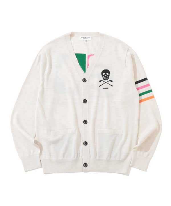 Quadro Silky Wool Cardigan | MEN