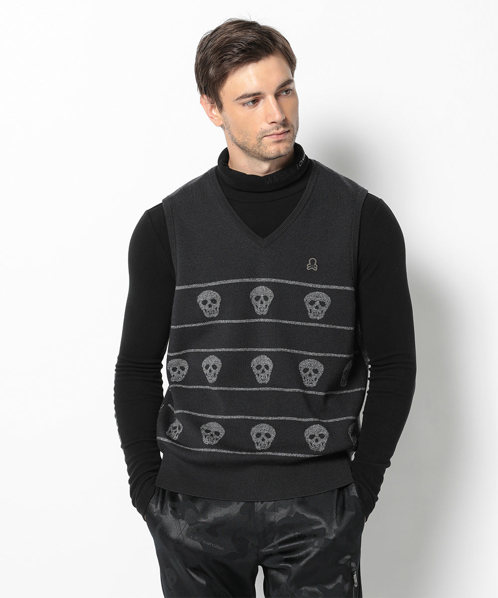 Eternal Skull Border Vest | MEN