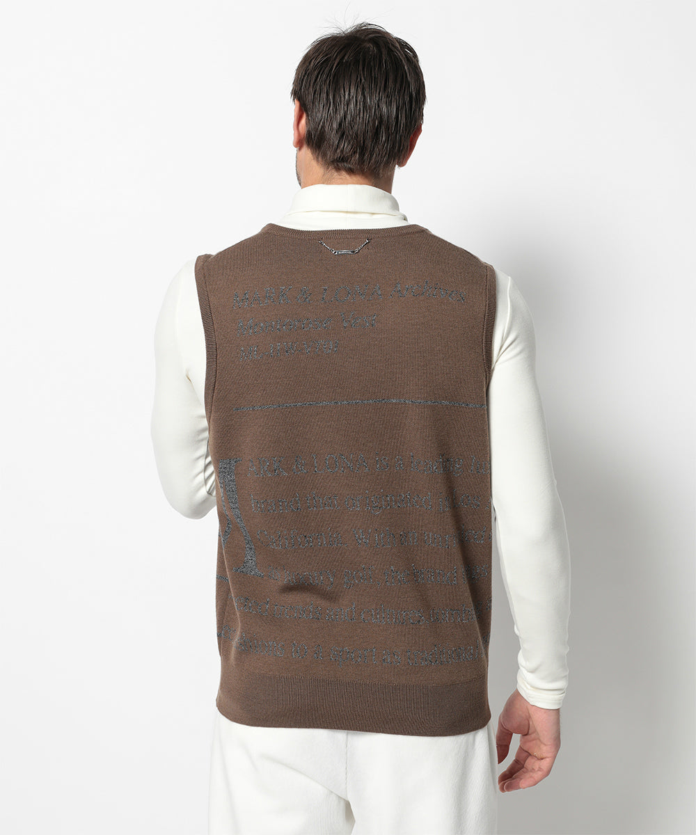 Eternal Skull Border Vest | MEN