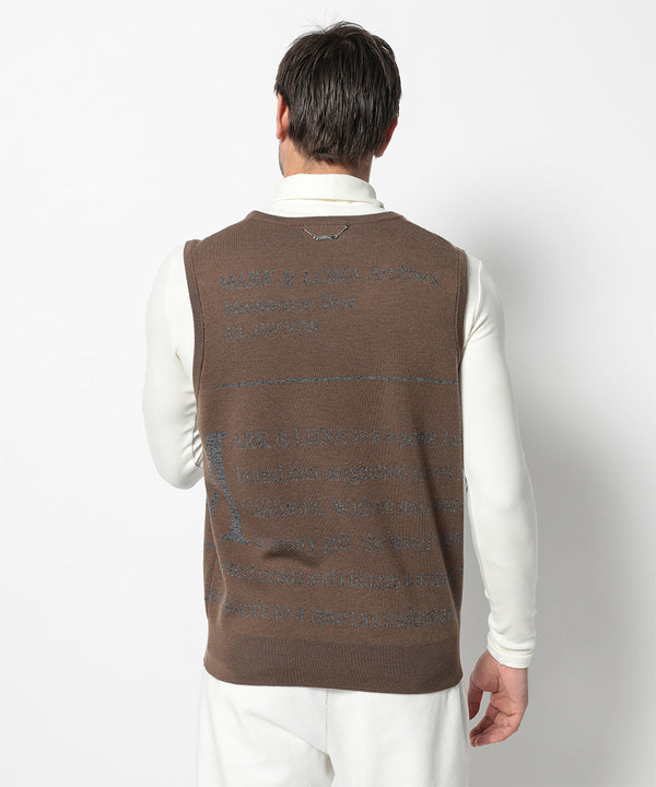 Eternal Skull Border Vest | MEN