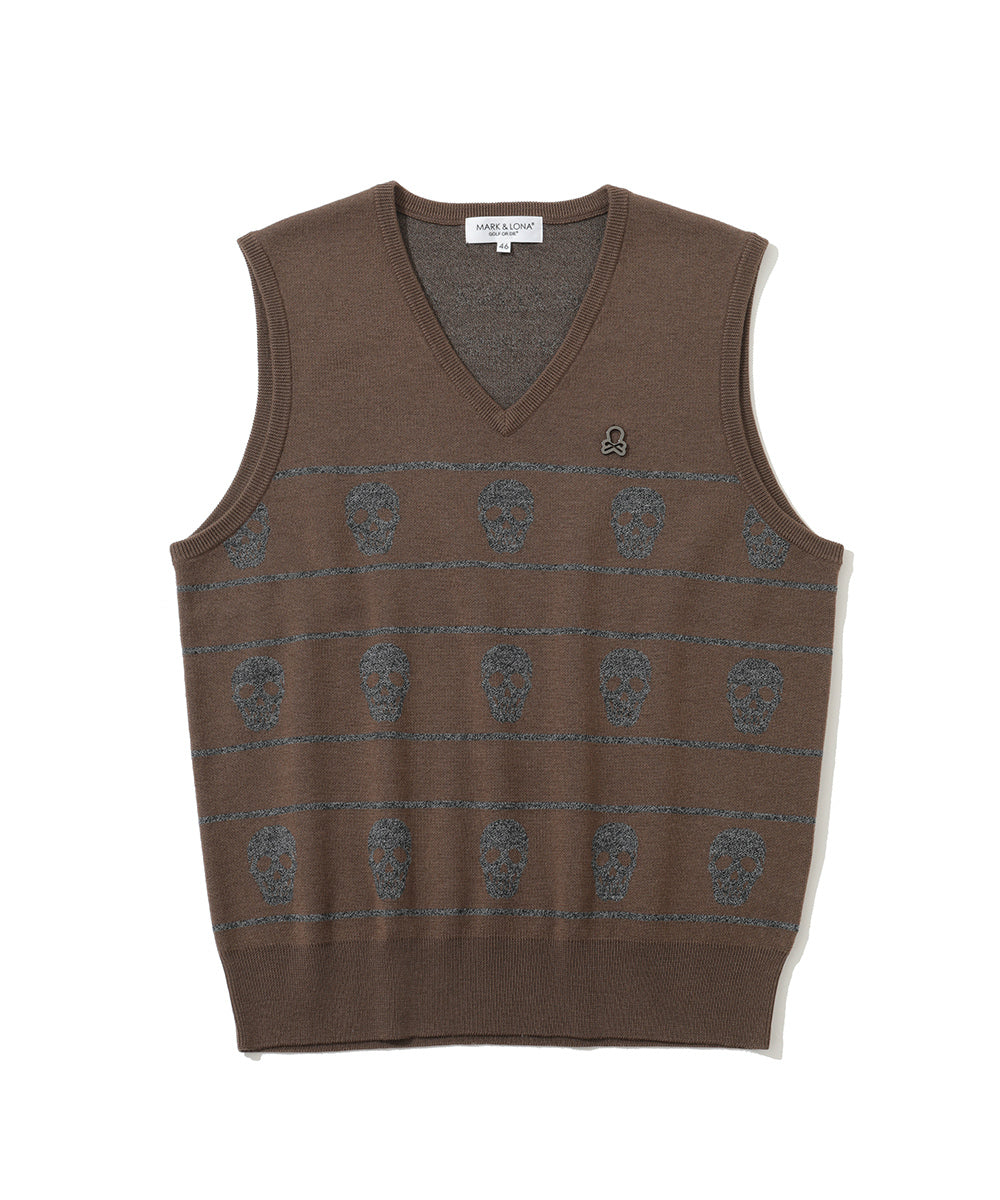 Eternal Skull Border Vest | MEN