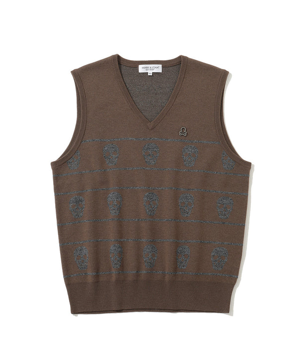 Eternal Skull Border Vest | MEN