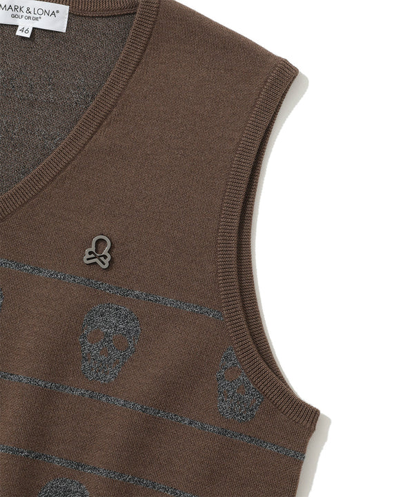Eternal Skull Border Vest | MEN