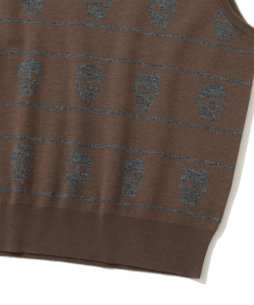 Eternal Skull Border Vest | MEN