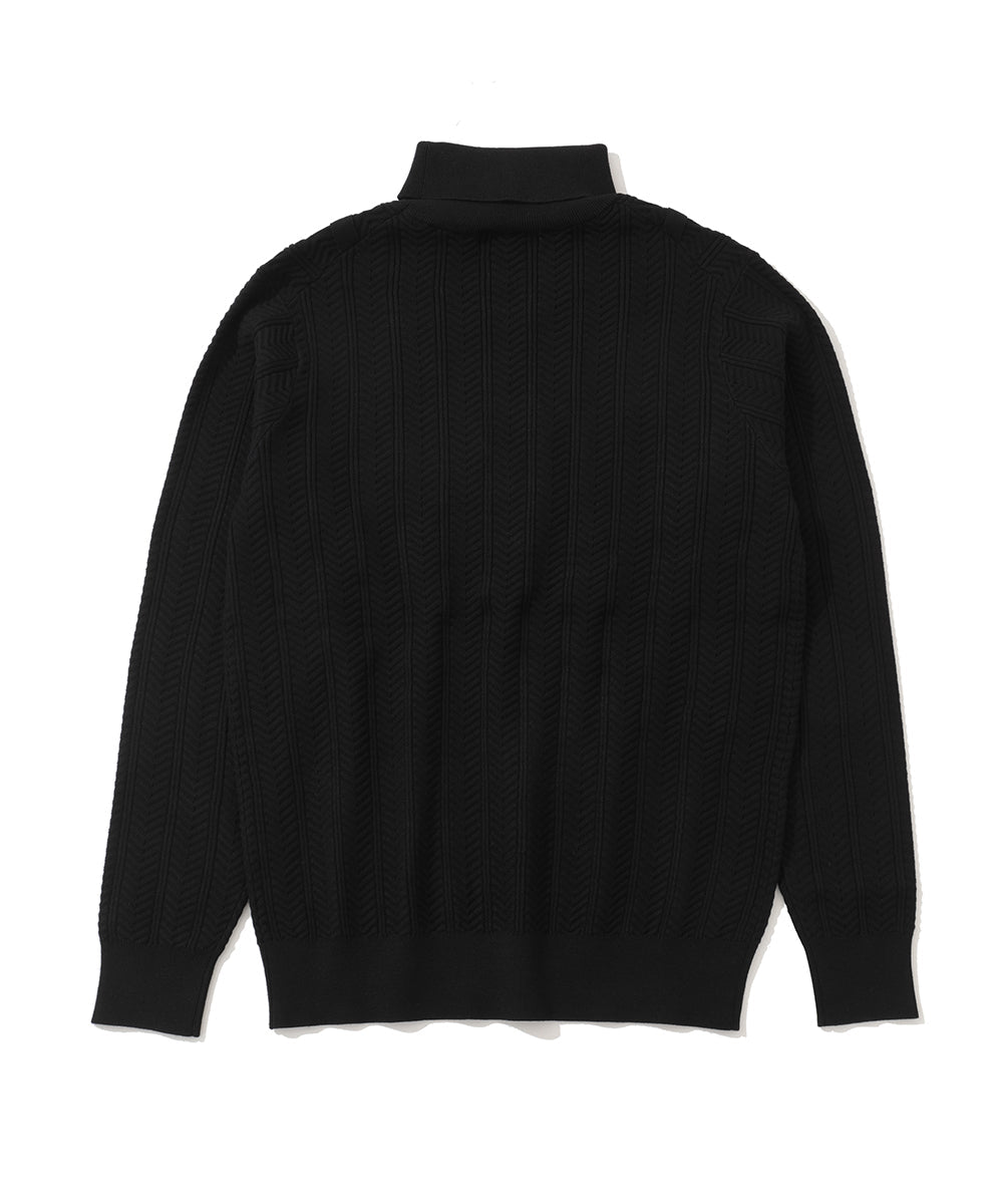 H-Bone Swarovski Layered Knit | MEN