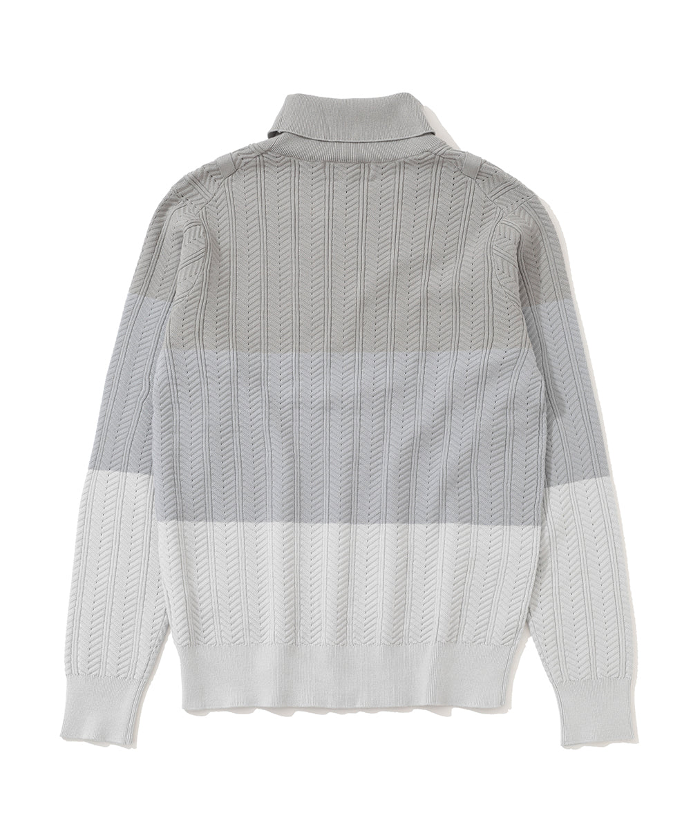 H-Bone Swarovski Layered Knit | MEN