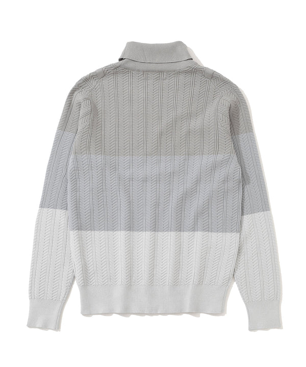 H-Bone Swarovski Layered Knit | MEN