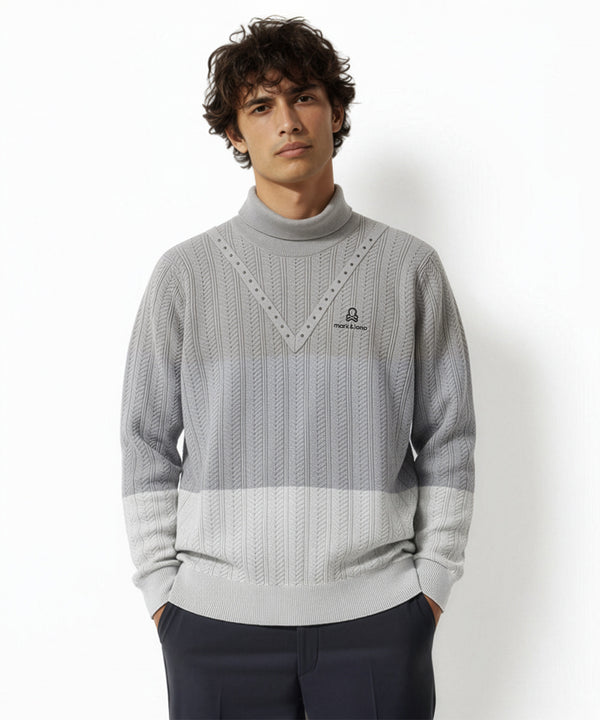 H-Bone Swarovski Layered Knit | MEN