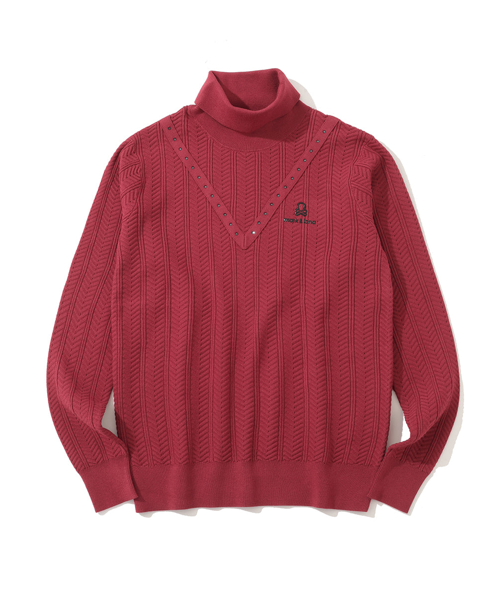 H-Bone Swarovski Layered Knit | MEN