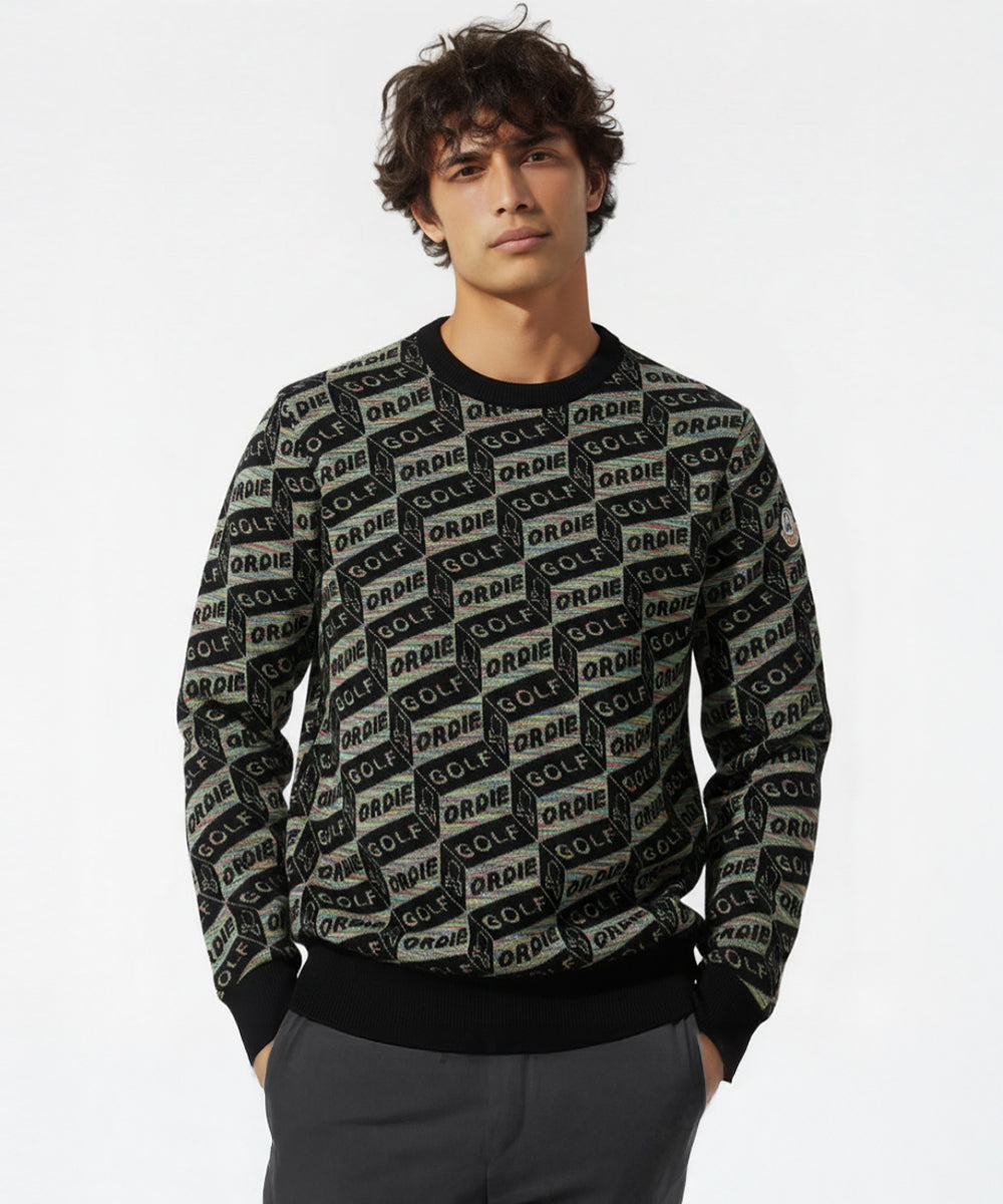 Dépêche Geometry Jacquard Knit | MEN