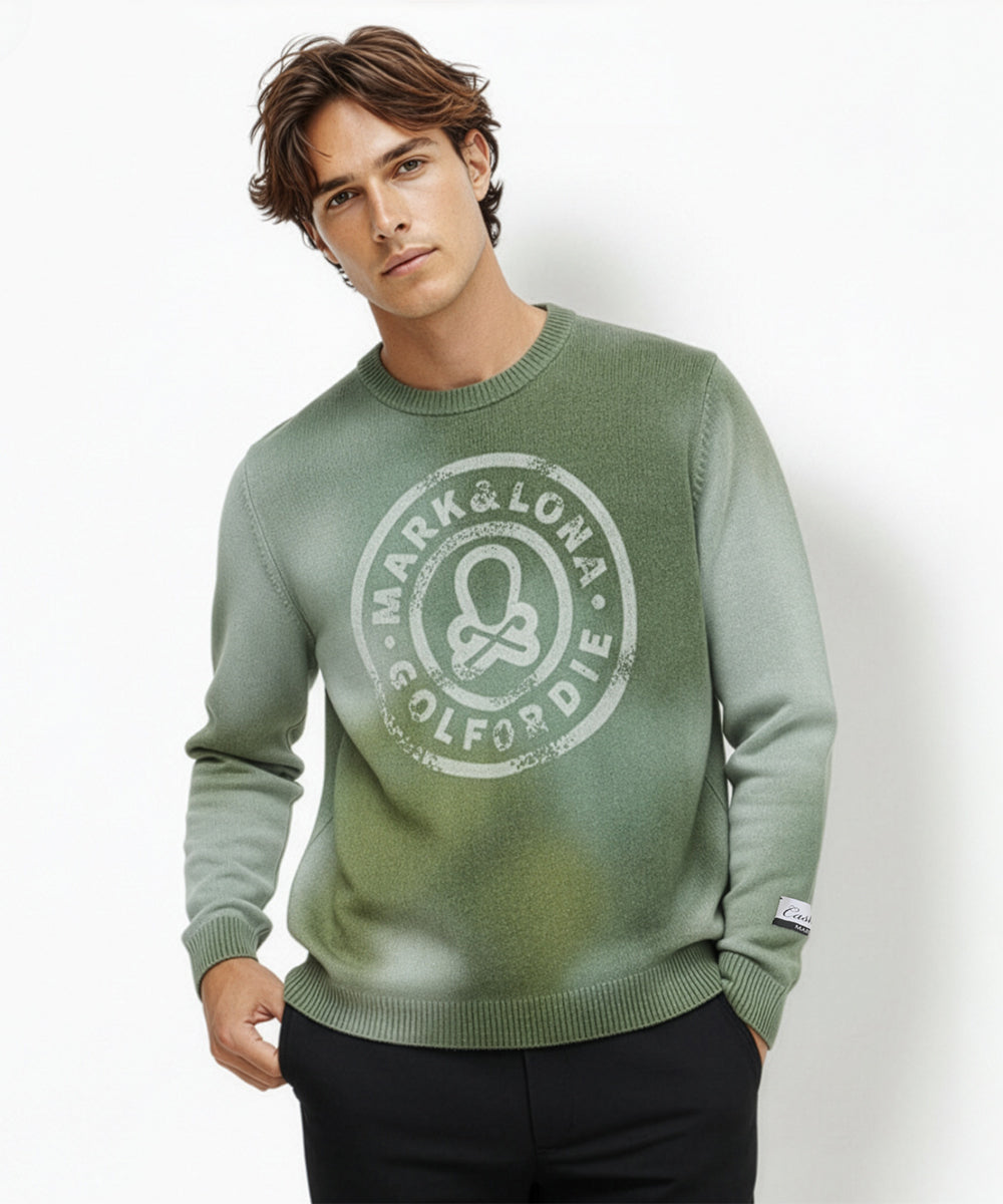 Eclipse Camo Cashmere Knit | MEN