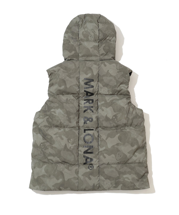 ACD Camo Goose Down Vest | MEN