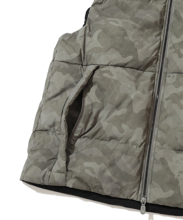 ACD Camo Goose Down Vest | MEN