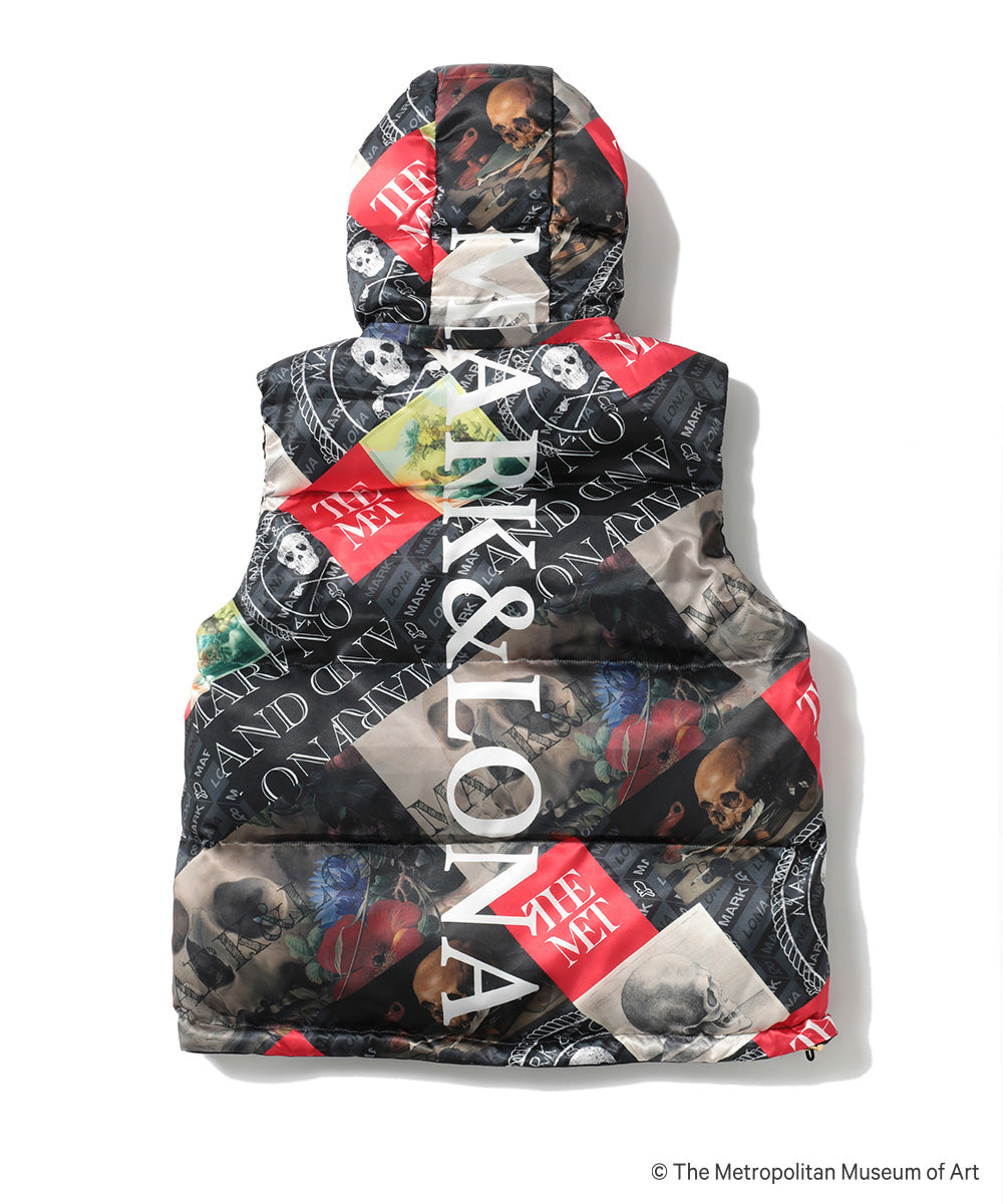 【限定店舗】The Met Reversible Art Down Vest | MEN