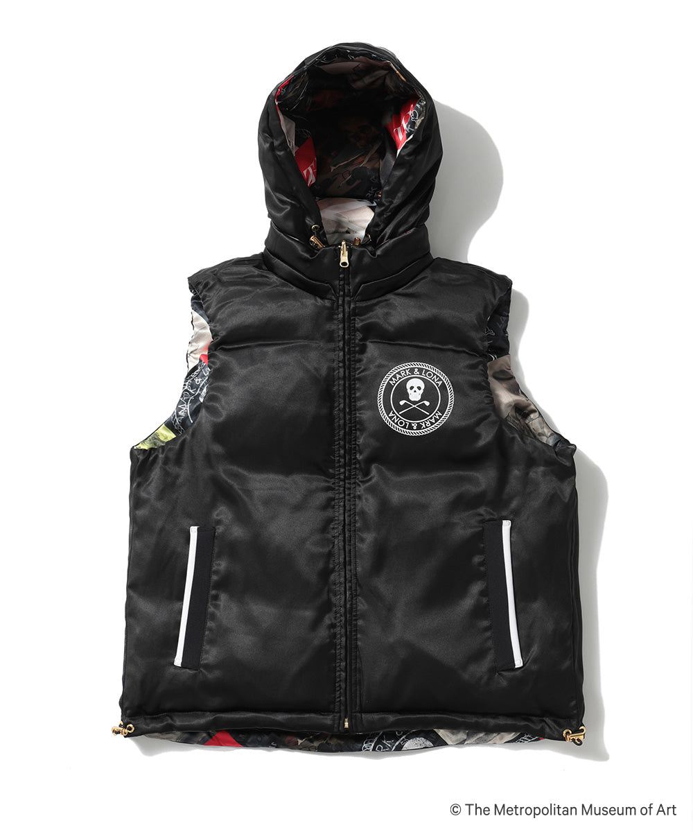 【限定店舗】The Met Reversible Art Down Vest | MEN