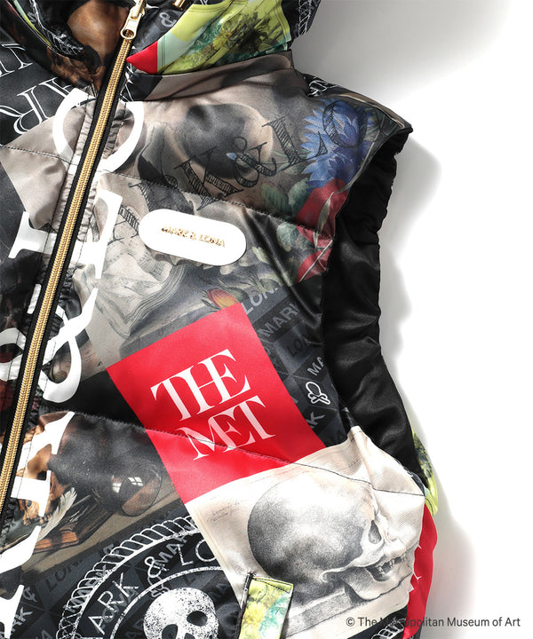 【限定店舗】The Met Reversible Art Down Vest | MEN