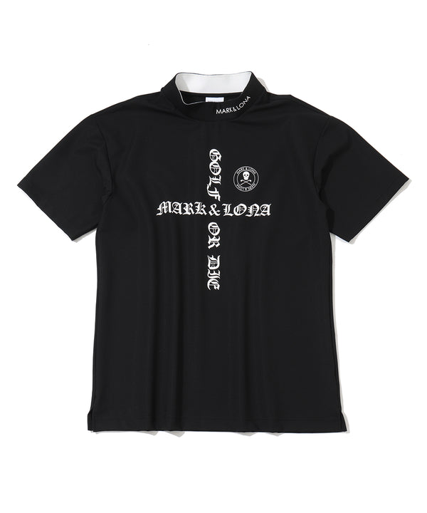 Croce Waffle Mock Neck Tee | MEN