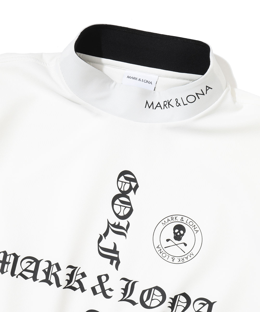Croce Waffle Mock Neck Tee | MEN