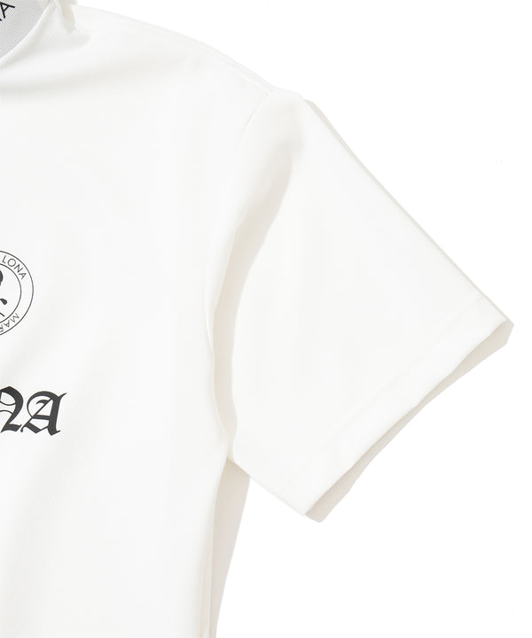 Croce Waffle Mock Neck Tee | MEN