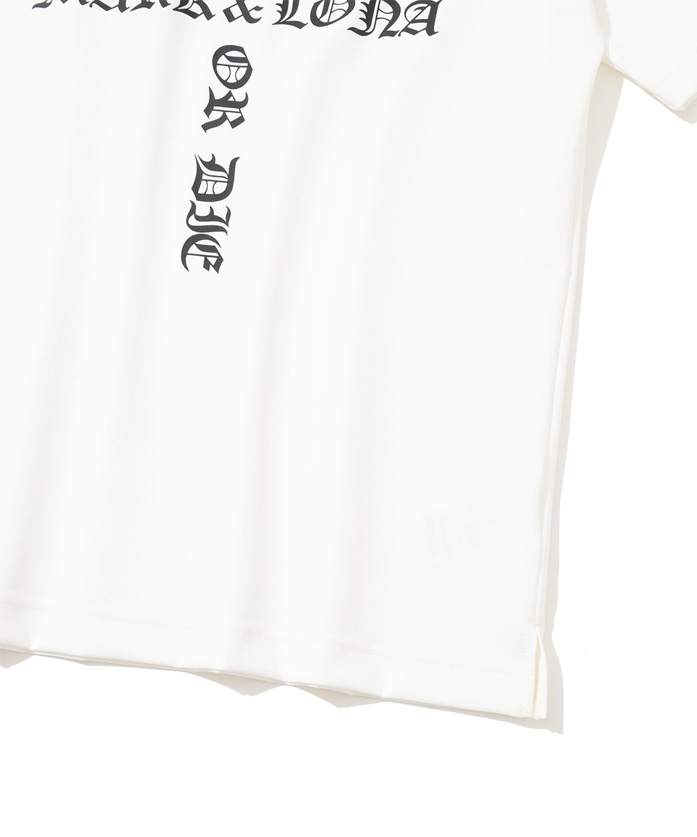 Croce Waffle Mock Neck Tee | MEN