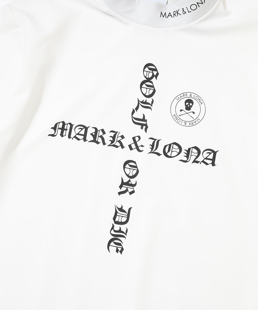 Croce Waffle Mock Neck Tee | MEN