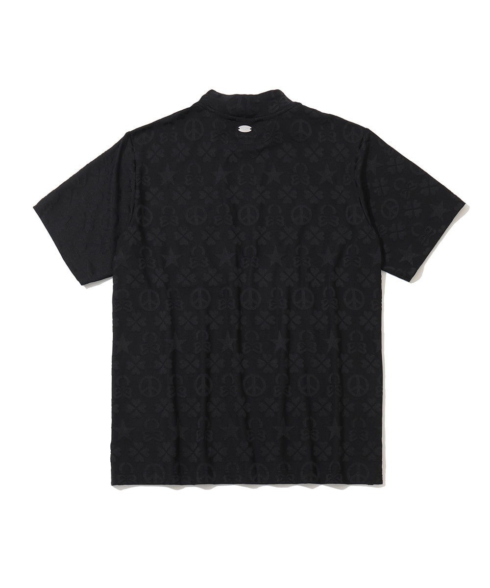 Imperial Jacquard Mock Tee | MEN