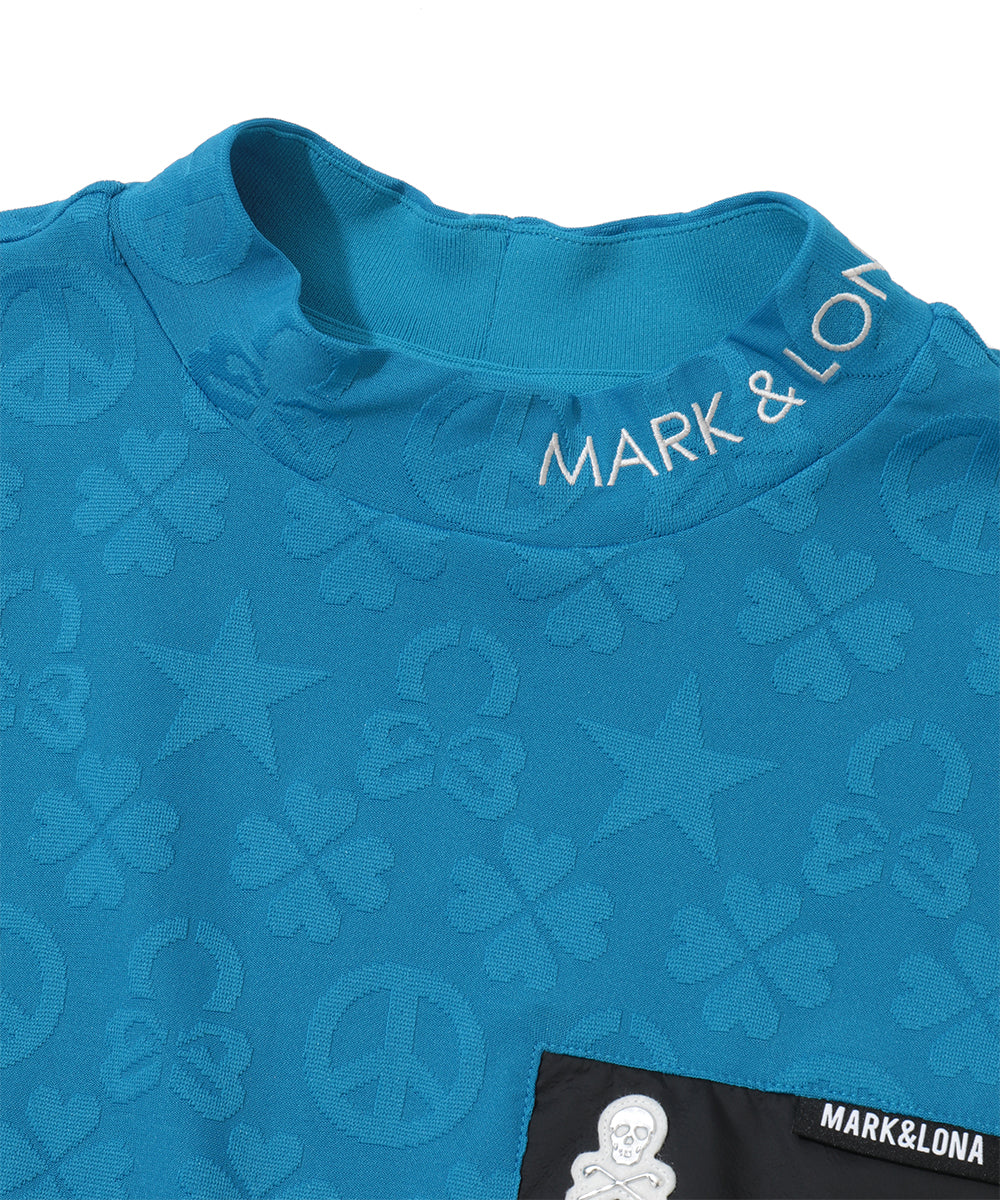 Imperial Jacquard Mock Tee | MEN