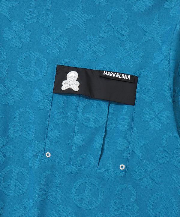 Imperial Jacquard Mock Tee | MEN