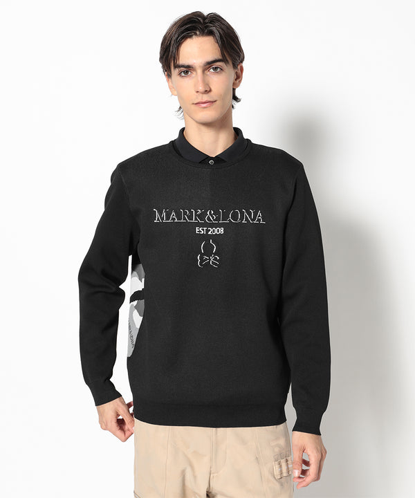 Gauge Back Panel Camouflage Crew | MEN