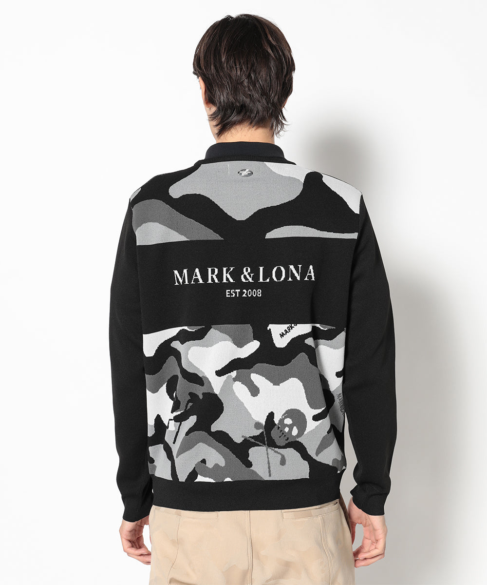 Gauge Back Panel Camouflage Crew | MEN