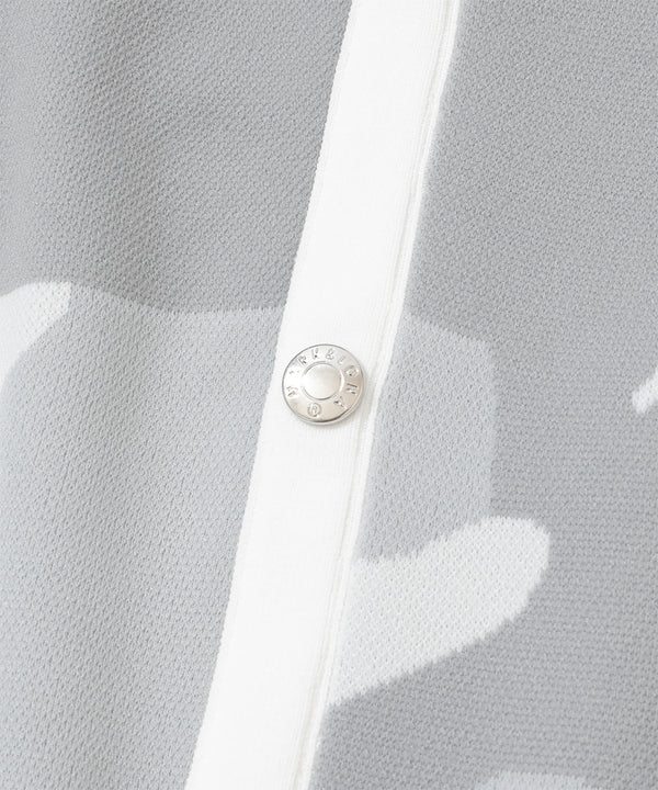 Gauge Camouflage Knit Vest | MEN