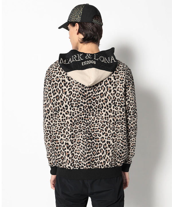 Noah Jacquard Knit Hoodie | MEN