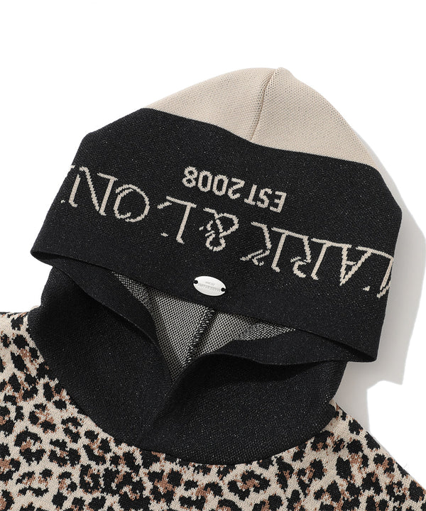 Noah Jacquard Knit Hoodie | MEN