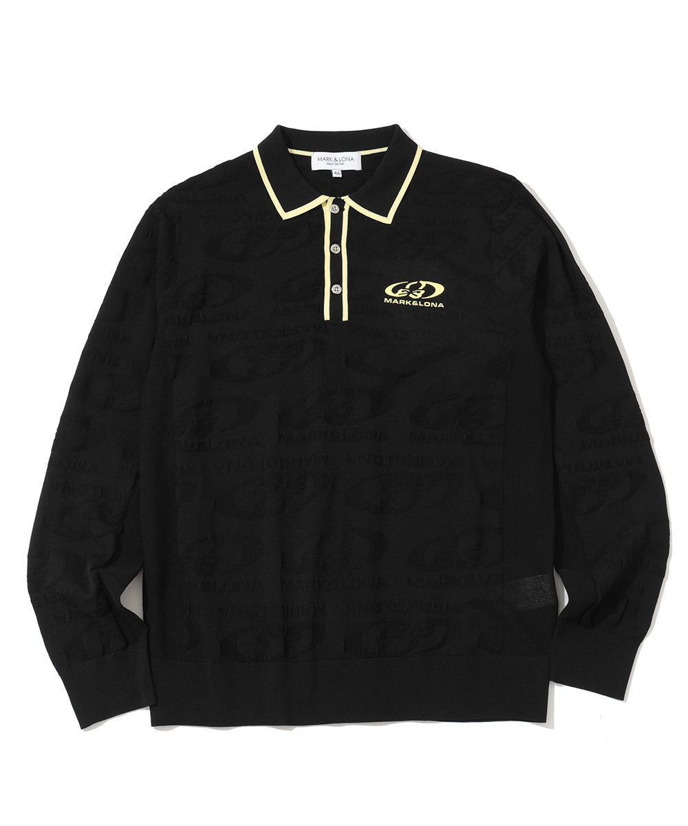 Spinner Logo Knit Polo | MEN