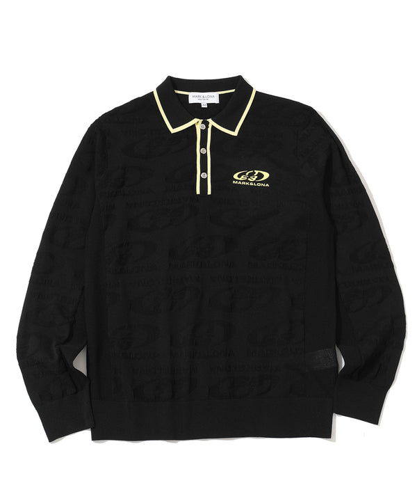 Spinner Logo Knit Polo | MEN