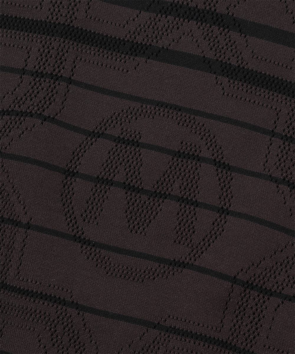 Dominant Mesh Mock Knit | MEN