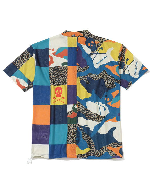 Fragment Jacquard Mock Tee | MEN