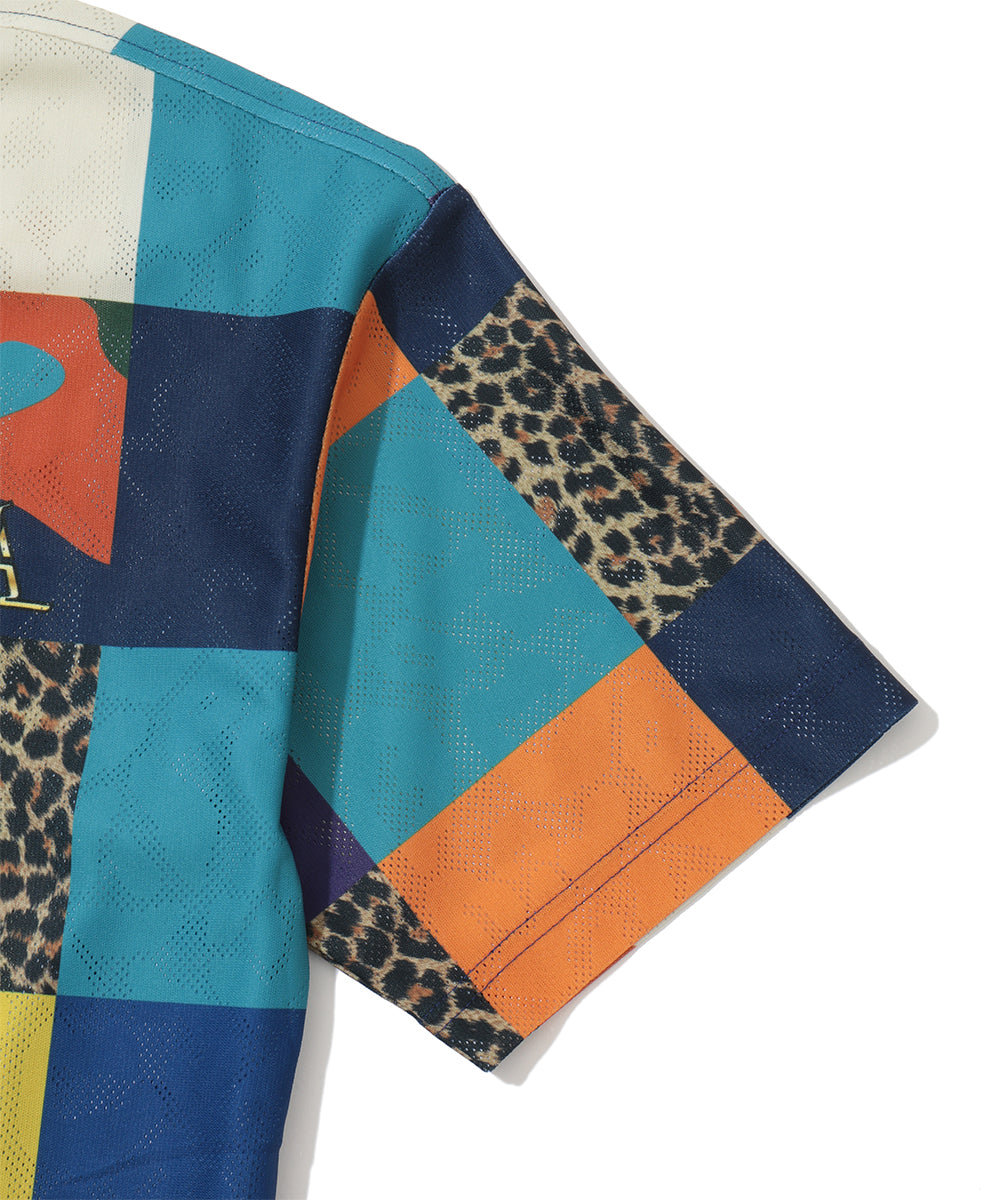 Fragment Jacquard Mock Tee | MEN