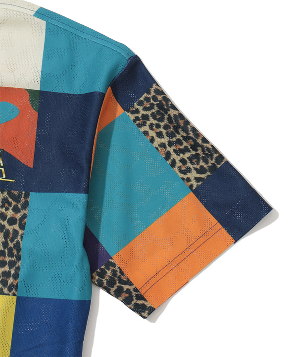 Fragment Jacquard Mock Tee | MEN