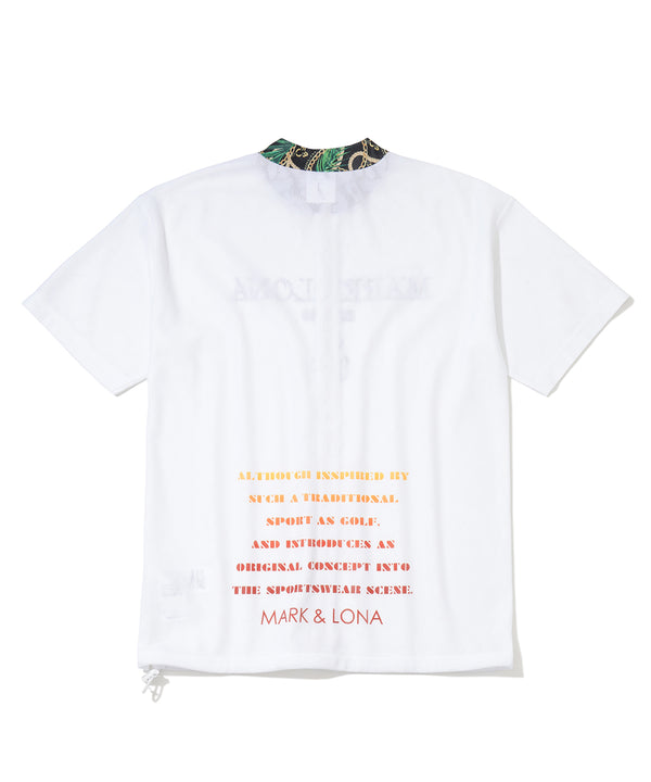 Fragment Jacquard Mock Tee | MEN