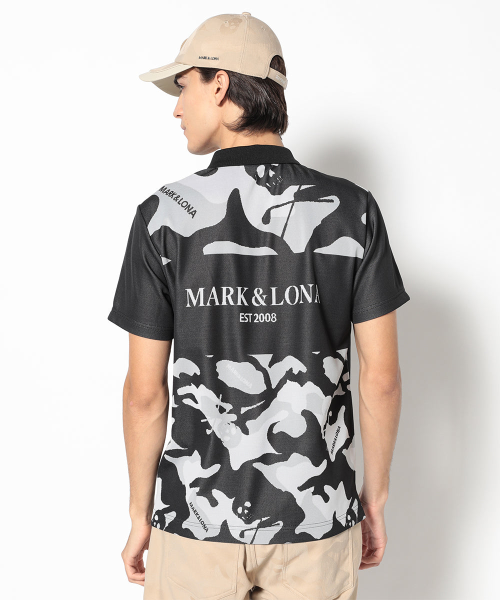 Gauge Camouflage Jacquard Polo | MEN